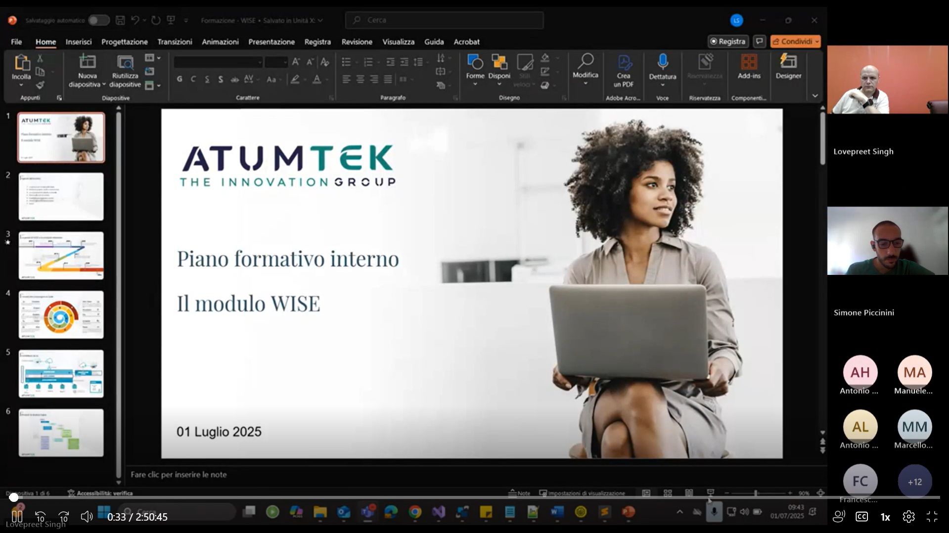 Formazione Atumtek, la vera sfida anche sul fronte HR